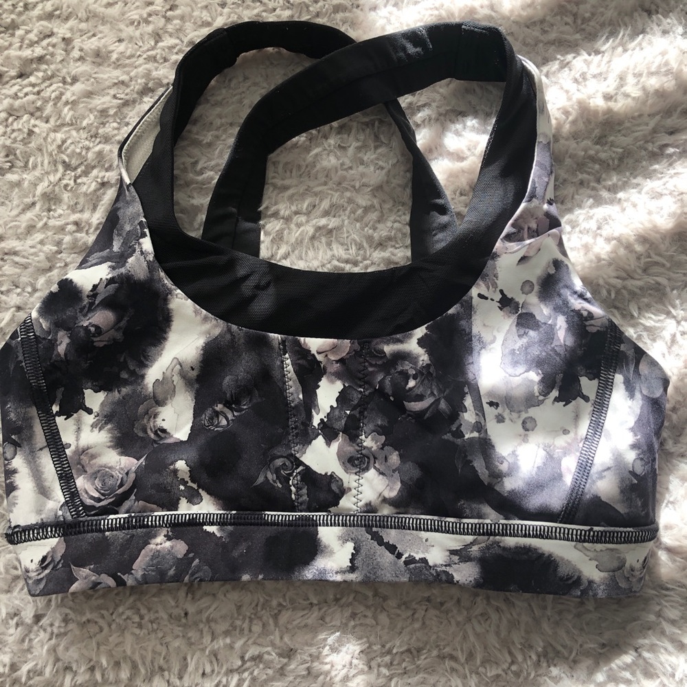 LULULEMON FLORAL BRA
